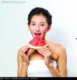 大港美女吃瓜图片高清,高清美图尽展青春魅力